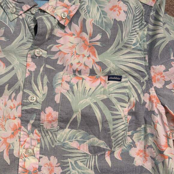 Chubbies The Resort Wear Slub Poplin Friday Shirt - Picture 2 of 5